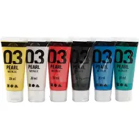 A-Color - Acrylverf - Metallic - (6 x 20 ml)
