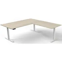 Kerkmann Move 3 Zit-sta-bureau T-Voet 2,000 (B) x 1,000 (D) x 720 (H) mm Hout