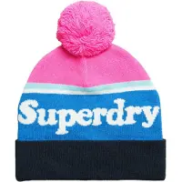 Superdry Essential Logo Beanie Roze Grootte: 1SIZE