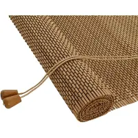 vidaXL Bamboe rolmat, bruin, 50 x 220 cm