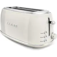 Sweiss Vintage Toaster - - GRV8 - 2 slots - 1500 W - Beige