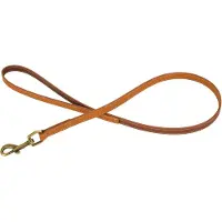 Barry King Lederen Hondenlijn Beige 15mm x 100cm