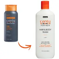 Cantu Shea Butter Men's Collection 2 in 1 Hair & Body Wash 400ml.