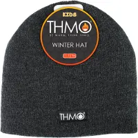 THMO Kinderen Gebreide Muts Winterhoed met Zachte Fleece