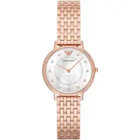Emporio Armani AR11006 Roze Gouden Dameshorloge
