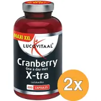 Lucovitaal 2x Cranberry X-tra Lactobacillus (480 capsules)