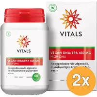 Vitals 2x Vegan Dha/Epa 450 Mg (60 vega softgels)