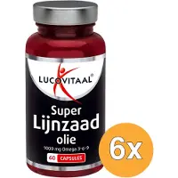 Lucovitaal 6x Super Lijnzaadolie (60 capsules)