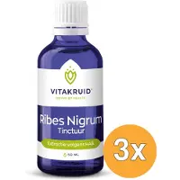 Vitakruid 3x Ribes Nigrum Zwarte Bes Tinctuur 1:10 (50 ml)