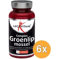 Lucovitaal 6x Groenlipmossel (30 capules)