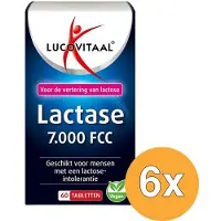 Lucovitaal 6x Lactase 7.000 FCC (60 tabletten)