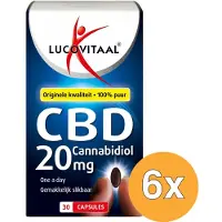 Lucovitaal 6x CBD 20mg (30 capsules)