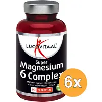 Lucovitaal 6x Magnesium Super 6 Complex (90 tabletten)