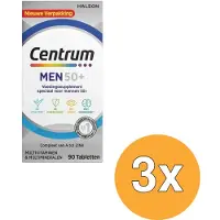 Centrum 3x Men 50+ Advanced (90 tabletten)