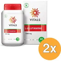 Vitals 2x L-Glutamine 1000mg (60 capsules)