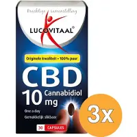 Lucovitaal 3x CBD 10mg (30 capsules)