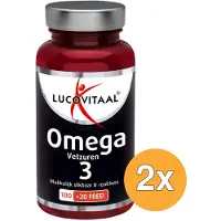 Lucovitaal 2x Omega 3 Vetzuren (120 capsules)