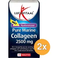 Lucovitaal 2x Collageen 2500Mg Pure Marine (60 tabletten)