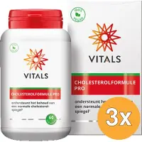 Vitals 3x Cholesterolformule Pro (60 tabletten)