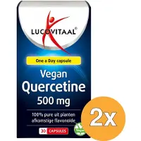 Lucovitaal 2x Vegan Quercetine 500mg (30 capsules)