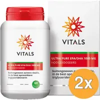 Vitals 2x Ultra Pure EPA/DHA 1000 mg (60 softgels)