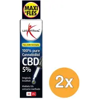 Lucovitaal 2x CBD Olie 5% (30 ml)