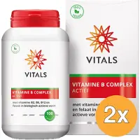 Vitals 2x Vitamine B Complex Actief (100 capsules)