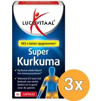 Lucovitaal 3x Kurkuma X-tra Krachtig (30 capsules