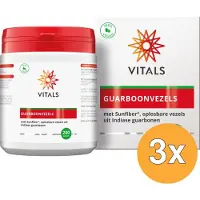 Vitals 3x Guarboonvezels (200 gr)
