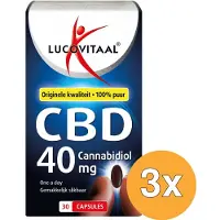 Lucovitaal 3x CBD 40Mg (30 capsules)