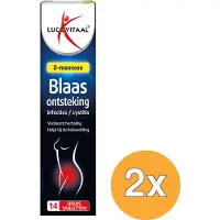 Lucovitaal 2x D-Mannose Blaasontsteking (14 bruistabletten)