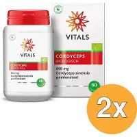 Vitals 2x Cordyceps bio (60 capsules)