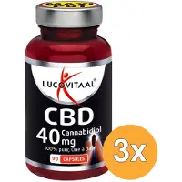 Lucovitaal 3x CBD 40 mg (90 capsules)
