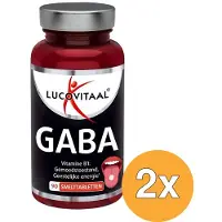 Lucovitaal 2x GABA (90 smelttabletten)