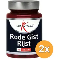 Lucovitaal 2x Rode Gist Rijst (90 Tabletjes)