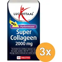 Lucovitaal 3x Super Collageen 2000mg (60 tabletten)