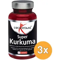 Lucovitaal 3x Kurkuma X-tra Krachtig (90 capsules)
