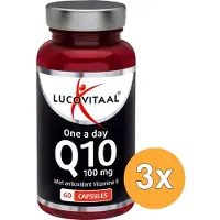 Lucovitaal 3x Q10 100mg (60 capsules)