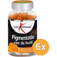 Lucovitaal 6x Pigmentatie Van De Huid Gummies (50 gummies)