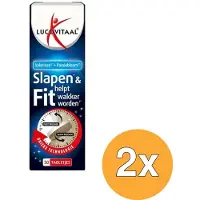Lucovitaal 2x Slapen & Helpt Fit Wakker Worden (30 tabletten)