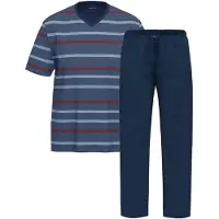Ammann Heren pyjama Night & Home Cotton
