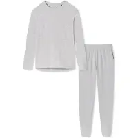 Schiesser Pyjama 'Cotton' grijs