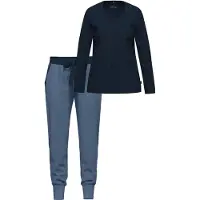 Ammann Pyjama 'Night & Home' blauw