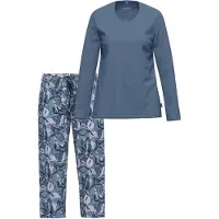 Ammann Pyjama 'Night & Home' blauw