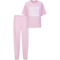 Mey Pyjama 'Solid Love' rosa