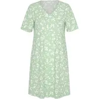 Mey Nachtmode Slaapshirt Daisy Delight | Maat: 44 | Kleur: Groen