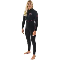 Rip Curl Fbomb Fusion 3/2 Mm Dames Wetsuit Met Lange Mouwen Zonder Rits