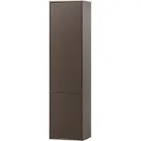 Woood Meggy Smalle Opbergkast - Grenen hout - Middenbruin - 215x55x40