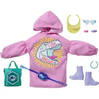 Barbie poppenkledingset Fashion Storytelling roze 10 delig