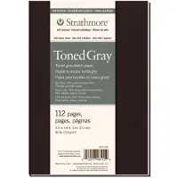 Strathmore Serie 400 Toned Gray Softcover Book Schetsboek 20 x 14 cm 118 g